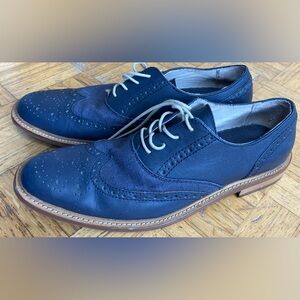 🍂Men's Navy Leather Original Penguin